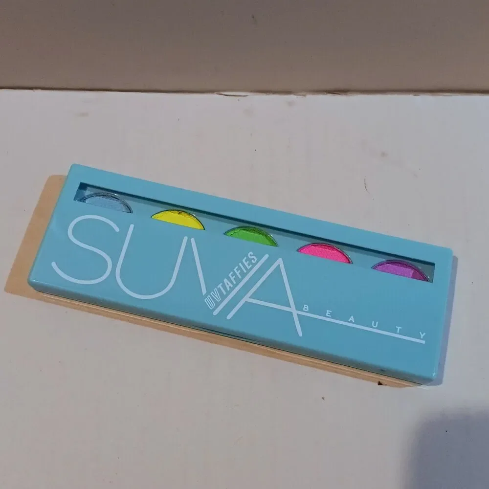 Suva Beauty UV Taffies Hydra Liner FX Palette-Water Activated Body Art-UV-NEW